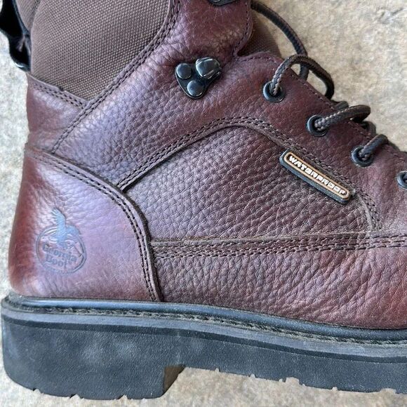 Georgia Boot Glennville Waterproof Work Boot Men’s Size 10 Slip Resistant main image 8